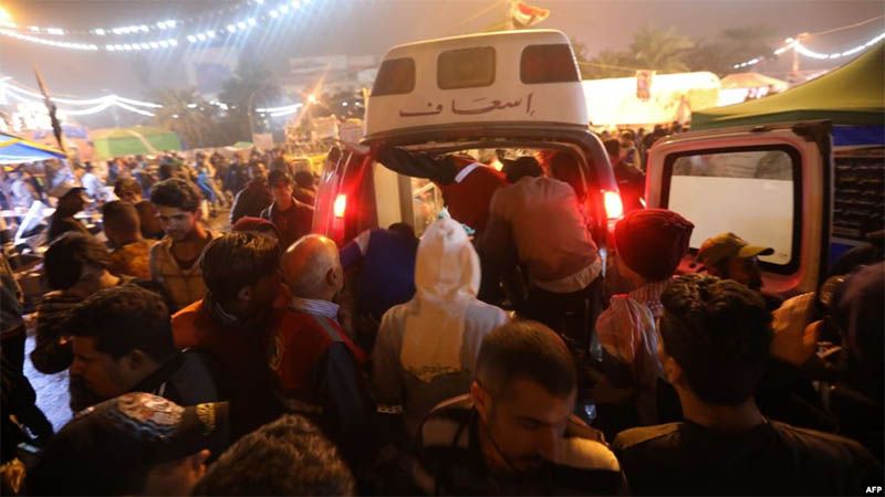 Saboteadores matan a 15 iraqu&iacute;es durante marcha contra injerencia extranjera en Bagdad