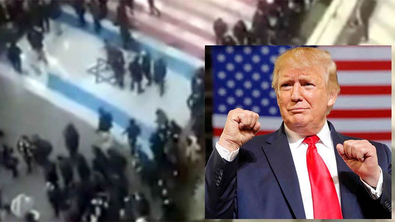 Trump est&aacute; convencido que los manifestantes iran&iacute;es le apoyan