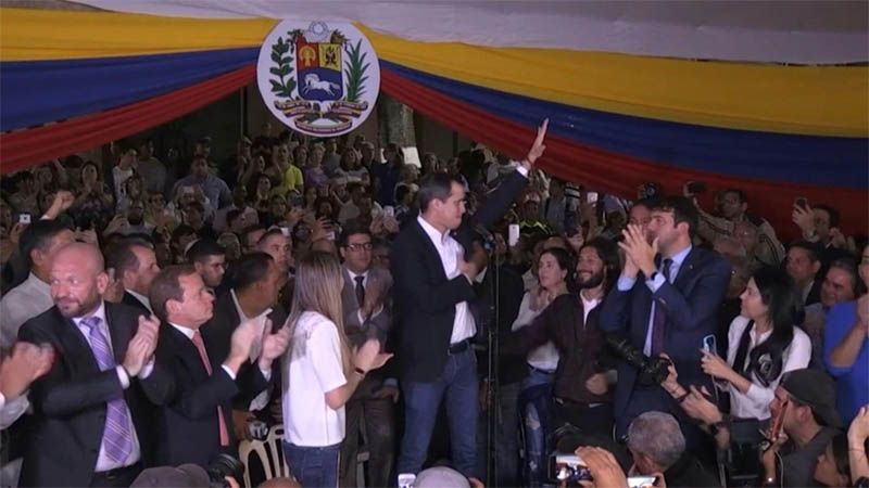 Guaid&oacute; anuncia que vendr&aacute;n nuevas sanciones contra el Gobierno de Venezuela