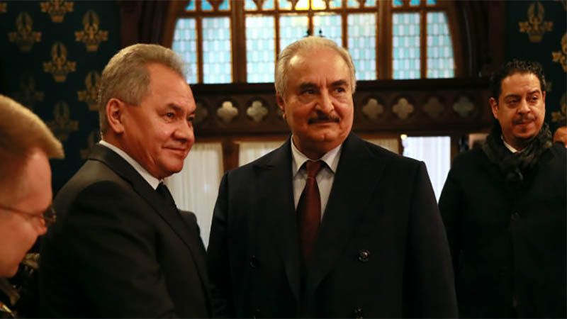 Haftar condiciona el cese de hostilidades a la retirada de mercenarios y tropas turcas
