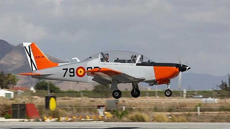 Se estrella un avi&oacute;n de la AGA frente a la costa de Murcia