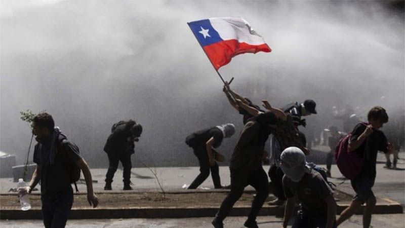 Al menos 283 detenidos en Santiago de Chile tras protestas