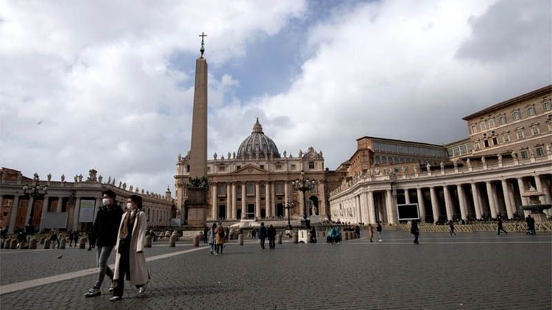 El coronavirus lleg&oacute; al Vaticano: las autoridades eval&uacute;an suspender ceremonias p&uacute;blicas