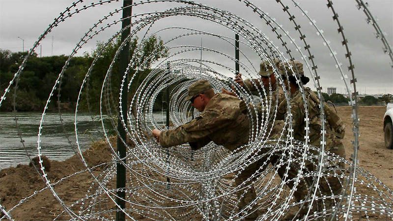 Estados Unidos env&iacute;a m&aacute;s tropas a la frontera con M&eacute;xico por temor de migraci&oacute;n