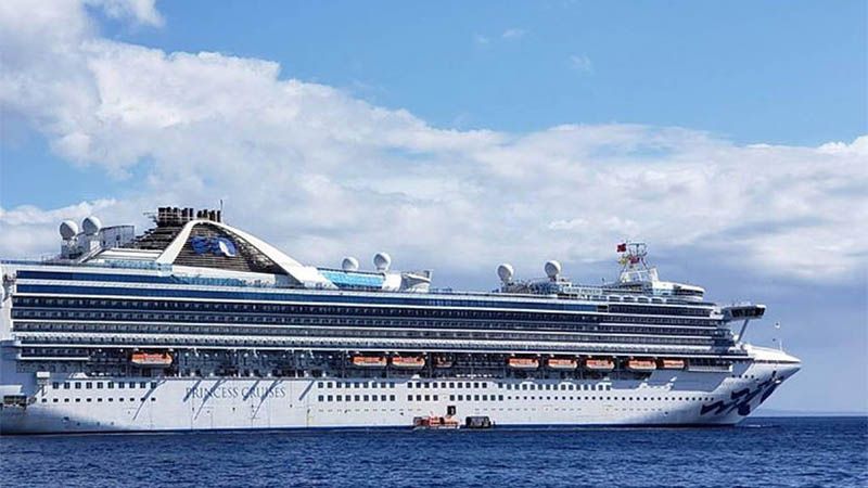 EEUU confirma 21 casos de coronavirus a bordo del crucero frente a las costas de California