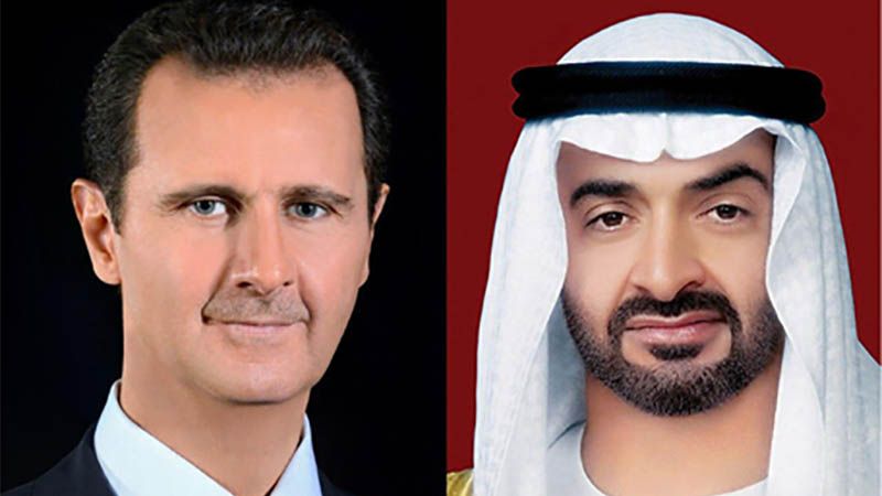 Siria recibe muestra de solidaridad de Emiratos &Aacute;rabe Unidos