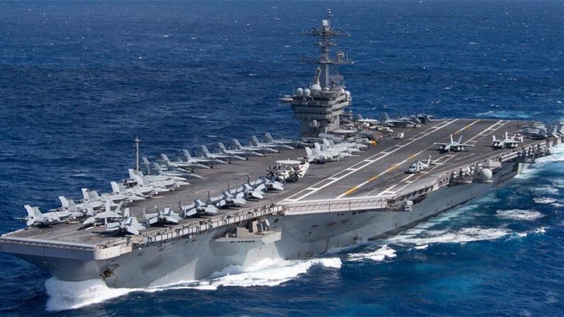 El portaaviones nuclear estadounidense Roosevelt queda fuera de combate por coronavirus