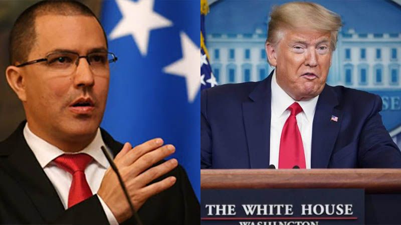 Canciller&iacute;a venezolana: &iexcl;Ya es tiempo de que Trump se vaya!