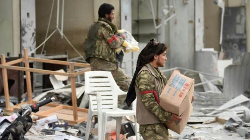 Terroristas apoyados por Turqu&iacute;a incendian casas en la provincia siria de Al-Hasaka