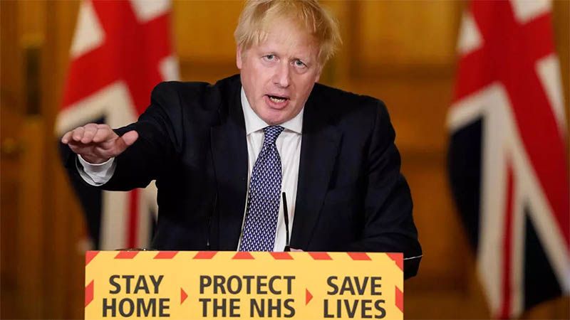 Boris Johnson da por superado el pico del COVID-19 en el Reino Unido