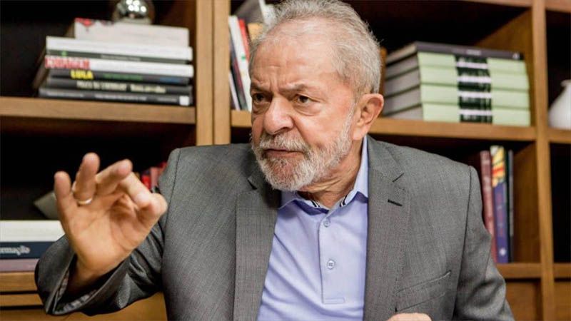 Lula asegura que Bolsonaro es m&aacute;s peligroso que la COVID-19