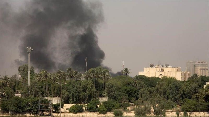 Cuatro cohetes impactan cerca de la embajada de EEUU en Iraq