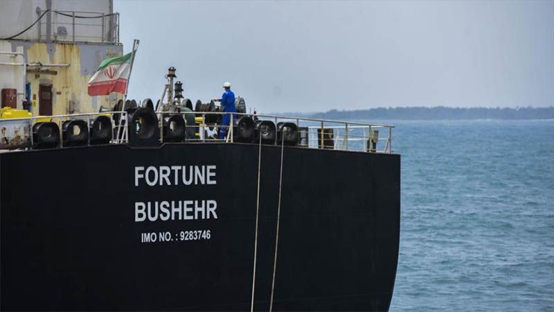 Teher&aacute;n: sanciones de EEUU contra capitanes iran&iacute;es muestra fracaso de Washington