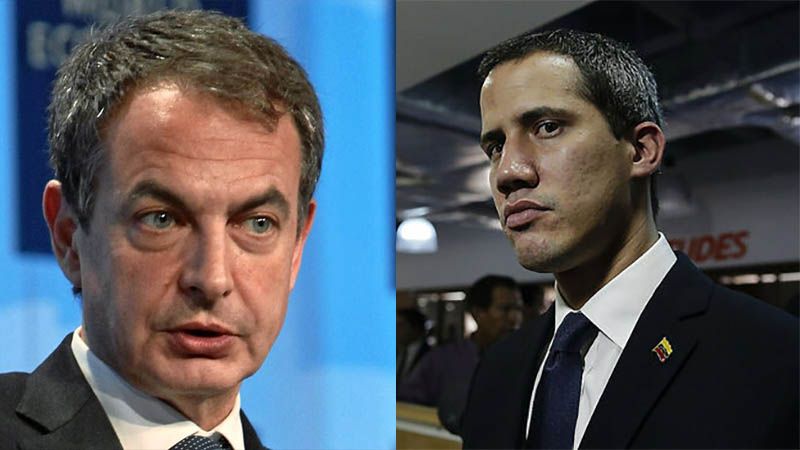 Zapatero afirma que hay gobiernos que se arrepienten de haber reconocido a Juan Guaid&oacute; como presidente