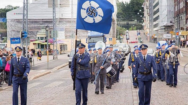La fuerza a&eacute;rea de Finlandia retira el s&iacute;mbolo de la esv&aacute;stica un siglo despu&eacute;s