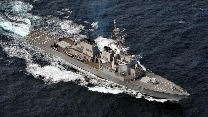 La Armada rusa vigila un destructor lanzamisiles de EEUU que entr&oacute; en el B&aacute;ltico