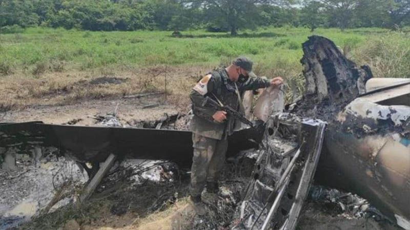 Venezuela inutiliza una aeronave estadounidense de narcotr&aacute;fico