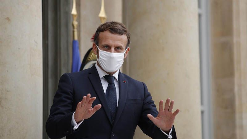 Macron anuncia confinamiento nacional ante segunda ola m&aacute;s mort&iacute;fera de Covid-19