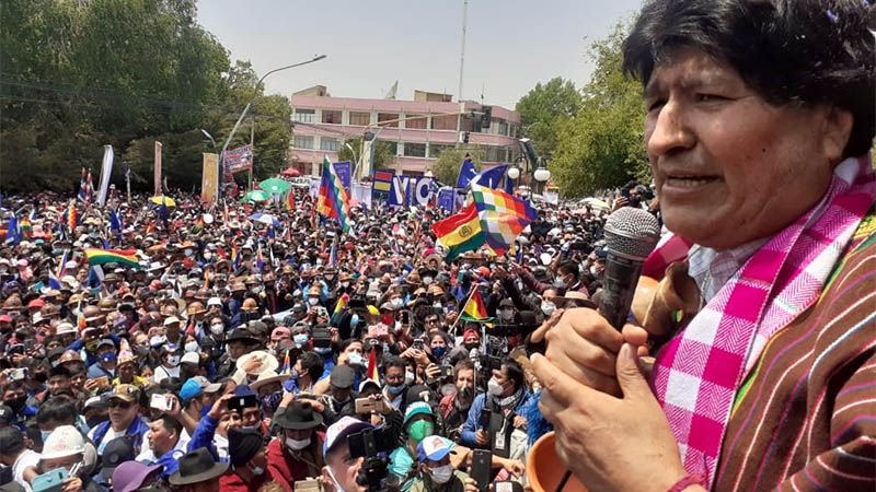 Morales tras su vuelta victoriosa: Hemos recuperado la democracia en Bolivia sin violencia
