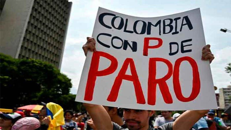 Miles de colombianos saldr&aacute;n a las calles en Paro Nacional