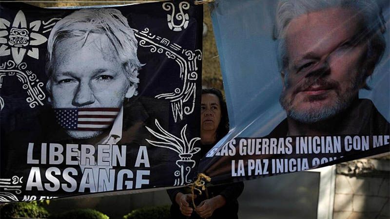La Justicia brit&aacute;nica deniega la libertad bajo fianza a Julian Assange