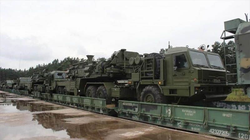 Rusia env&iacute;a misiles S-400 a Bielorrusia para hacer frente a amenazas de la OTAN