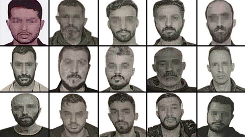 Turqu&iacute;a revela fotos de los 15 esp&iacute;as del Mossad detenidos