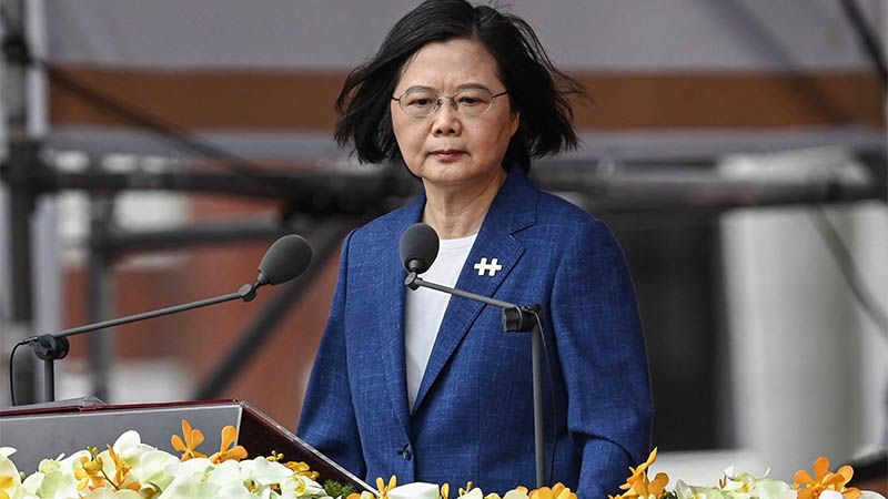 La presidenta de Taiw&aacute;n confirma que EEUU tiene presencia militar en la isla
