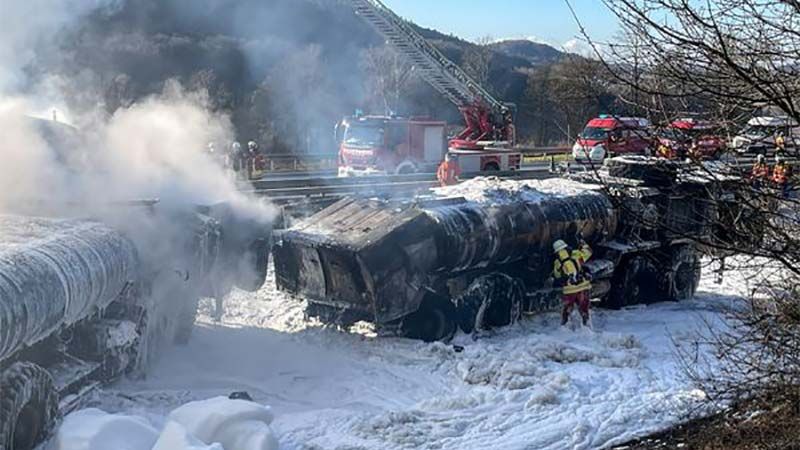 Un cami&oacute;n colisiona contra un convoy militar estadounidense en Alemania