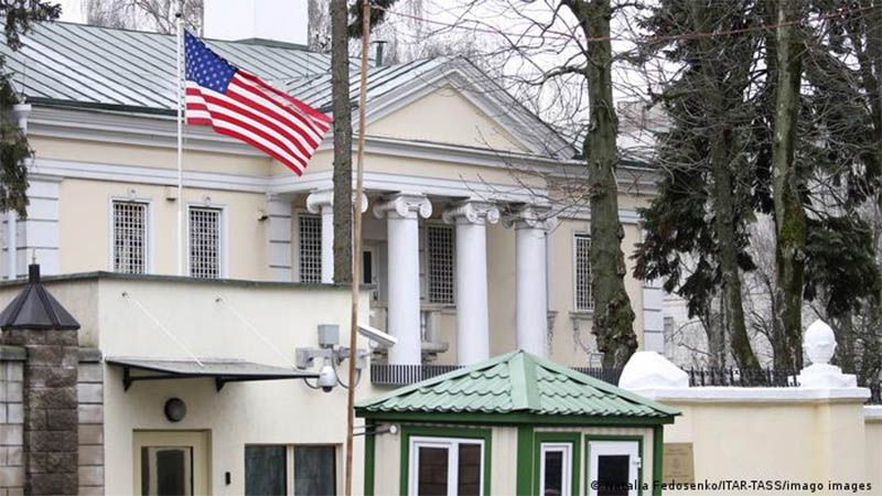EEUU recomienda no viajar a Bielorrusia y ordena salir del pa&iacute;s a los familiares de sus diplom&aacute;ticos en Minsk