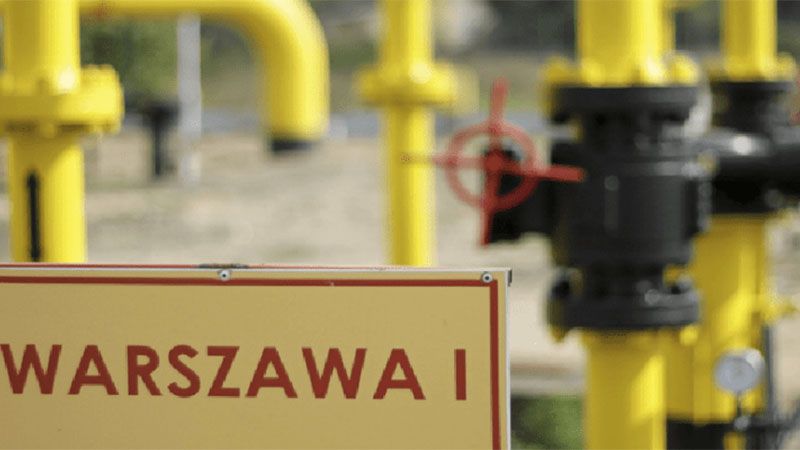 Rusia corta el suministro de gas a Polonia