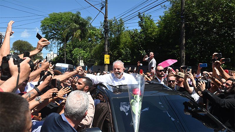 L&iacute;deres mundiales y regionales felicitan el triunfo de Lula