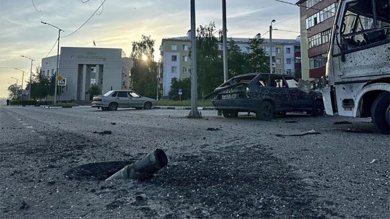 Rusia denuncia hasta diez heridos en un ataque masivo con artiller&iacute;a en la regi&oacute;n de Belgorod