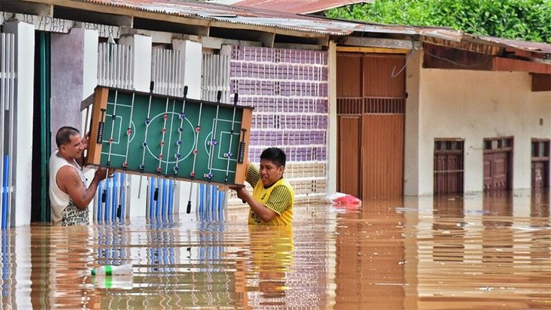 El desborde de un r&iacute;o deja bajo el agua a una ciudad amaz&oacute;nica de Bolivia