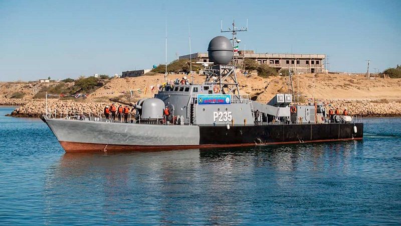 Ir&aacute;n rescata a m&aacute;s de 20 tripulantes de un buque hundido en el golfo de Om&aacute;n
