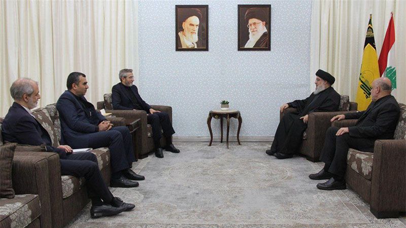 L&iacute;der de Hezbol&aacute; y ministro de Ir&aacute;n dialogan sobre Gaza y L&iacute;bano