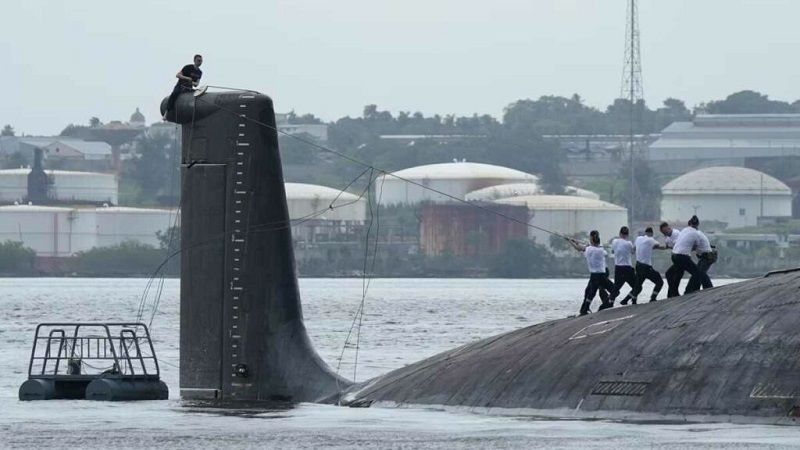 EEUU env&iacute;a un submarino de propulsi&oacute;n nuclear a las costas de Cuba