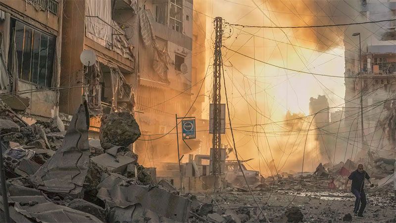 Nuevos bombardeos israel&iacute;es en suburbio de Beirut y 12 muertos en el sur de L&iacute;bano