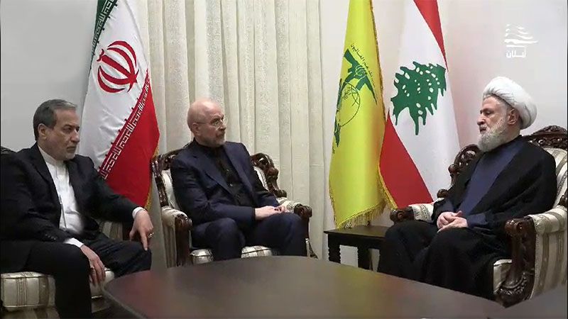 L&iacute;der de Hezbol&aacute; de L&iacute;bano recibe a altos funcionarios de Ir&aacute;n