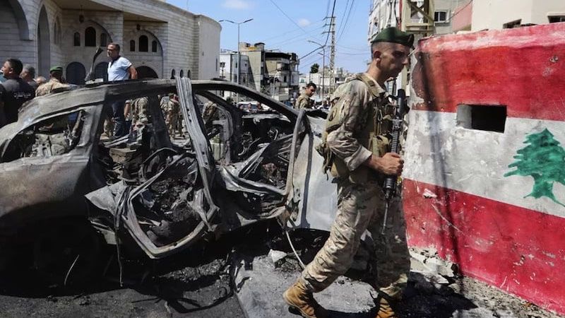 Ej&eacute;rcito de L&iacute;bano denuncia violaciones y ataques israel&iacute;es
