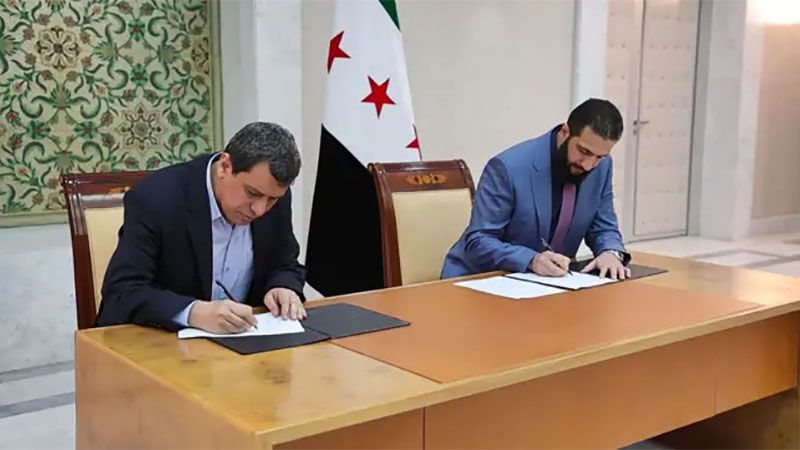 Presidencia siria anuncia que la administraci&oacute;n kurda se integra como parte del Estado