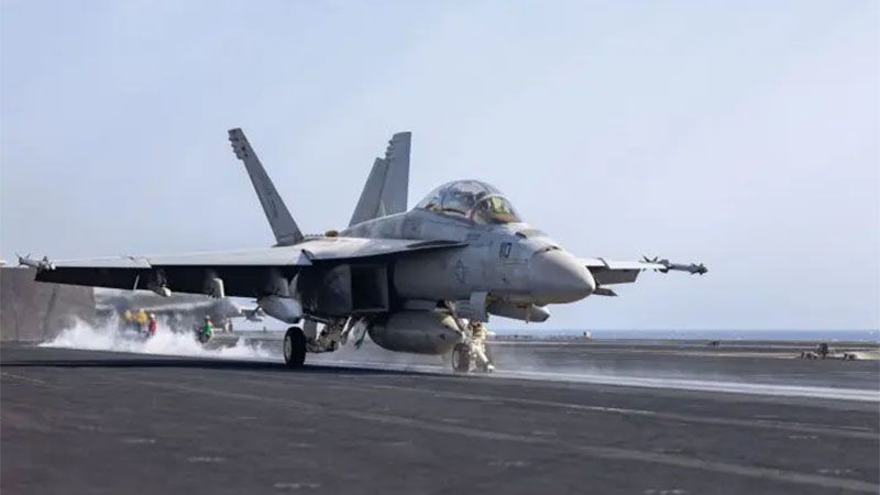 EEUU pierde el segundo caza F-18 en mar Rojo