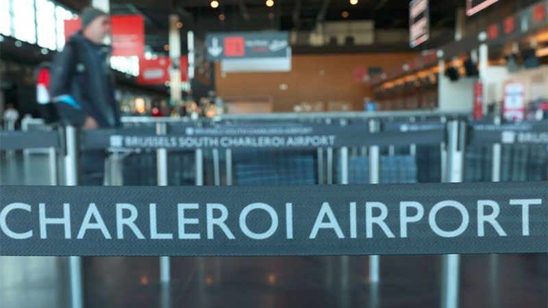 El aeropuerto de Charleroi cancela todas sus salidas y llegadas por una alerta de bomba