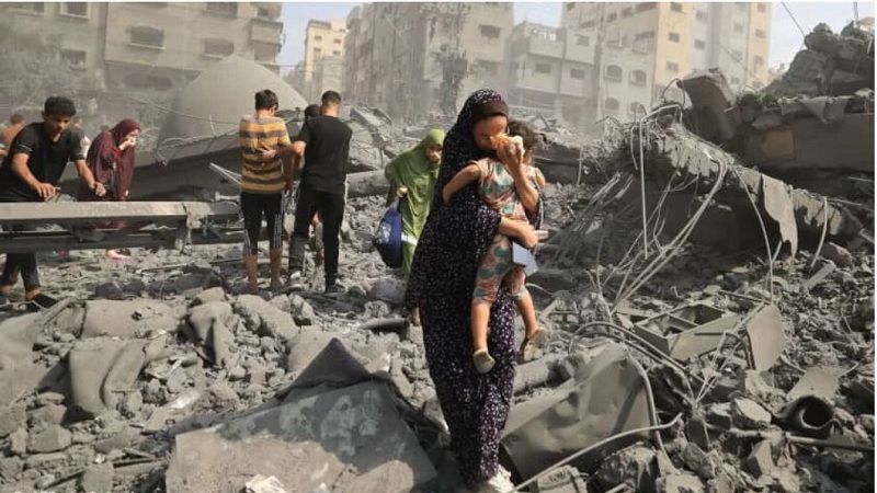 M&aacute;s de 14 muertos en un nuevo ataque de la ocupaci&oacute;n israel&iacute; cerca de la zona de desplazados de Al Mauasi