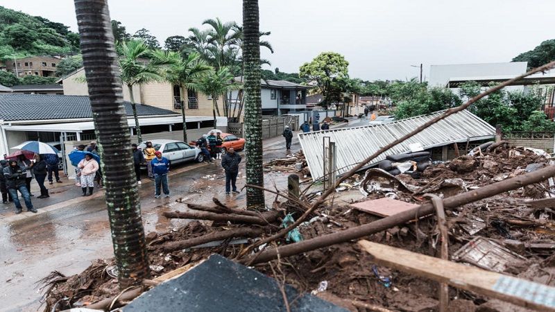 Mueren siete personas por inundaciones en Sud&aacute;frica