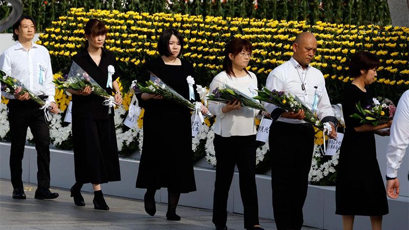 Hiroshima conmemora 80 a&ntilde;os del bombardeo at&oacute;mico y reclama la erradicaci&oacute;n de armas nucleares