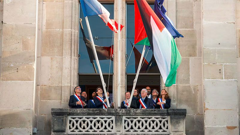 La izquierda francesa celebra la &ldquo;victoria tard&iacute;a&rdquo; del reconocimiento de Palestina