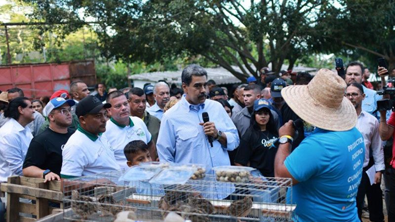 Maduro asegura que &ldquo;la paz de Venezuela no depende de gringos supremacistas&rdquo;