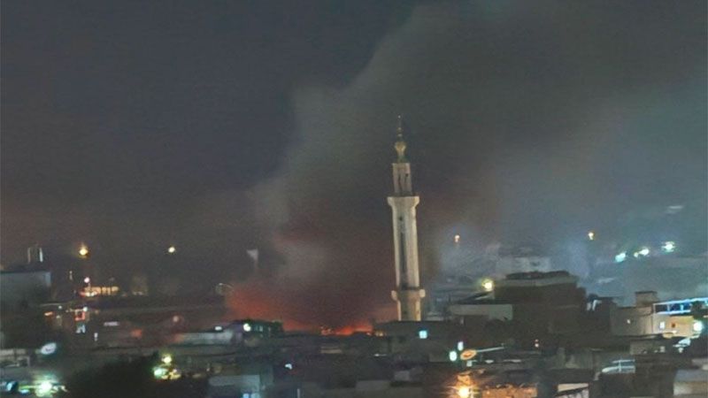 La aviaci&oacute;n sionista perpetra una masacre al bombardear el mayor campo palestino del L&iacute;bano