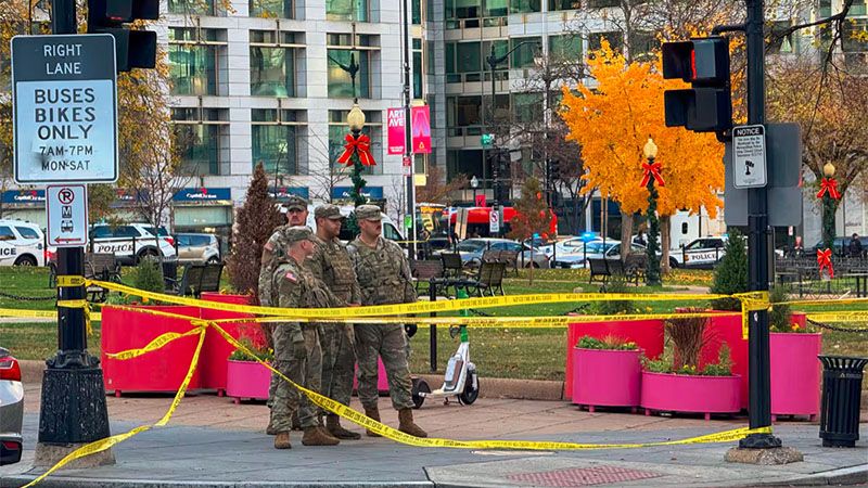 Trump denuncia como &ldquo;acto de terror&rdquo; el tiroteo contra dos guardias nacionales en Washington